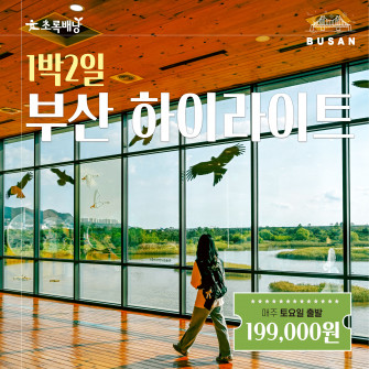 1박2일 부산 하이라이트