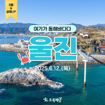 [6월&설렘UP] 여기가 동해바다다 울진 6월 12(목)