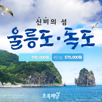 신비의 섬 울릉도 • 독도 / 2박 3일(10월~)
